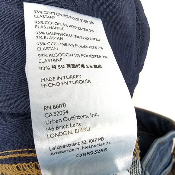 🆕️Free People Deep Indigo Raw Hem Skinny Jeans - Picture 6 of 7